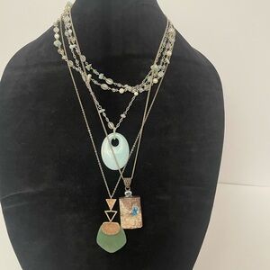 Elegant Multi-Layered Necklace Set